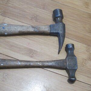 2  Special HAMMERS a) Claw Vaughn 14 Oz., 11" and b) Ball Peen  SANMORE Rare!!